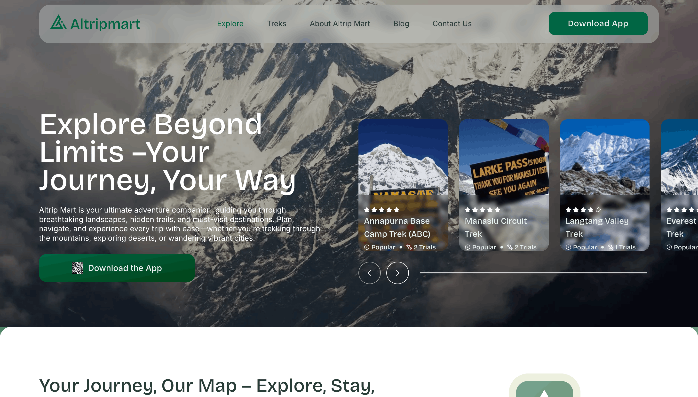 Screenshot of Altrip Mart