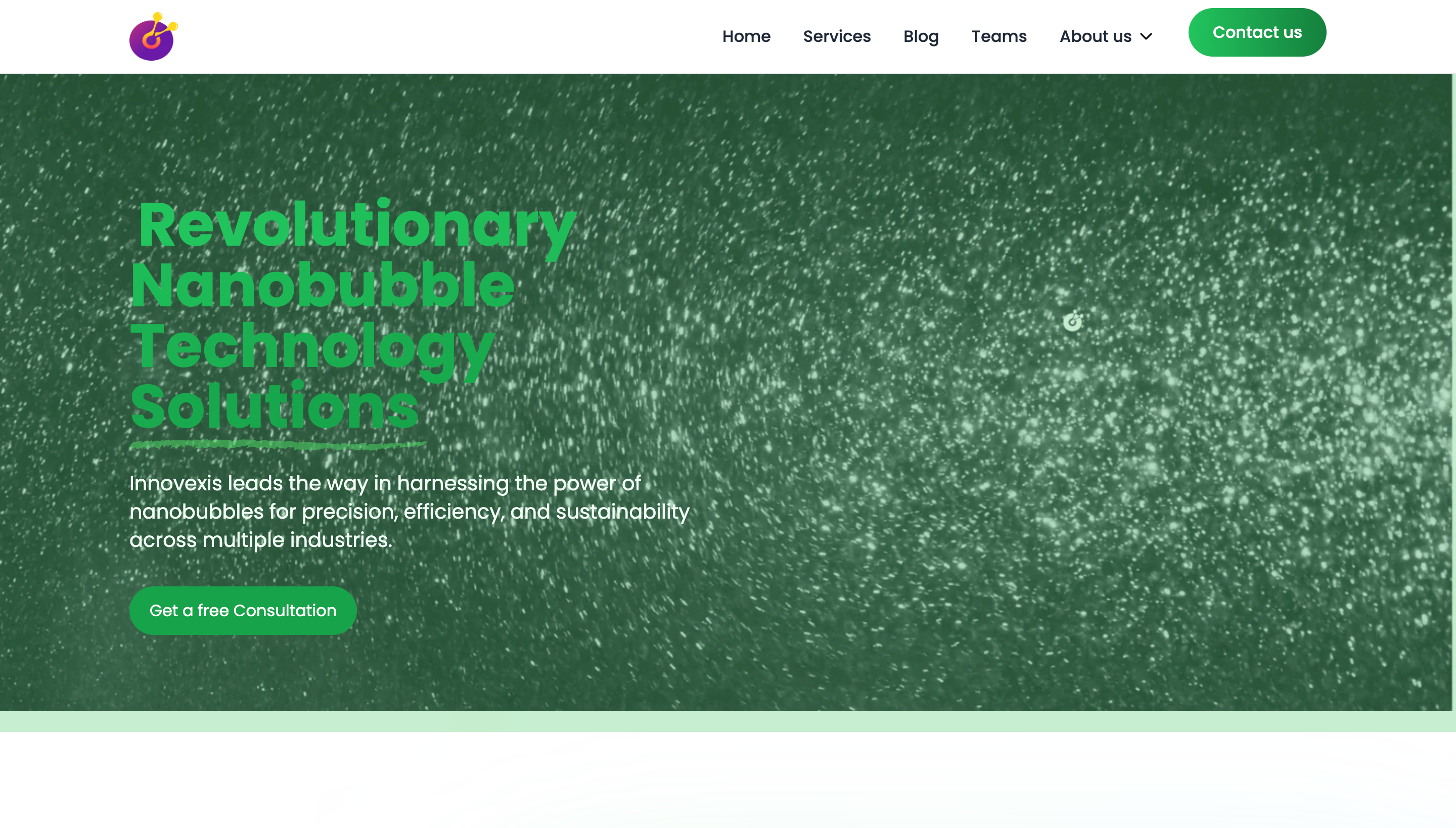 Screenshot of Innovexis